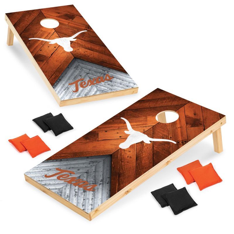 Texas Longhorns 2'x4' Wooden Cornhole Set with Bean Bags