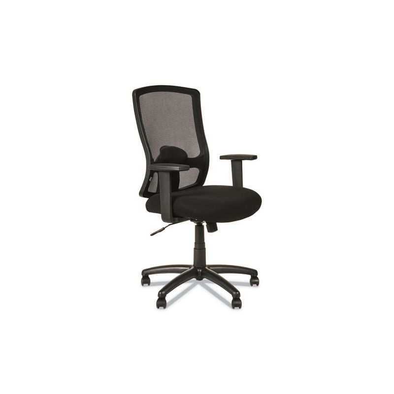 Black Mesh High-Back Swivel Executive Office Chair