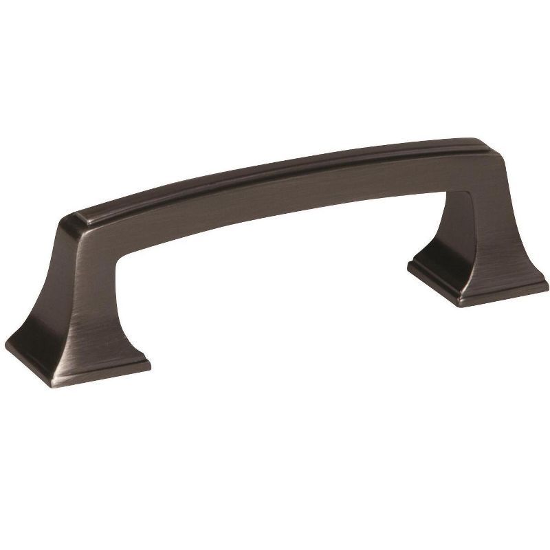 Gunmetal 3-Inch Traditional Industrial Cabinet Pull