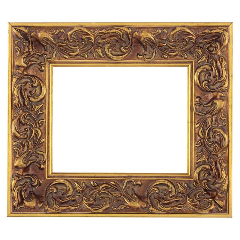 Imperial Gold and Dark Bronze Baroque Tabletop Frame