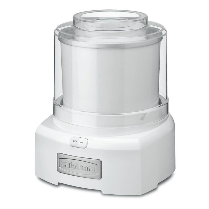 Cuisinart White Automatic Frozen Yogurt and Ice Cream Maker