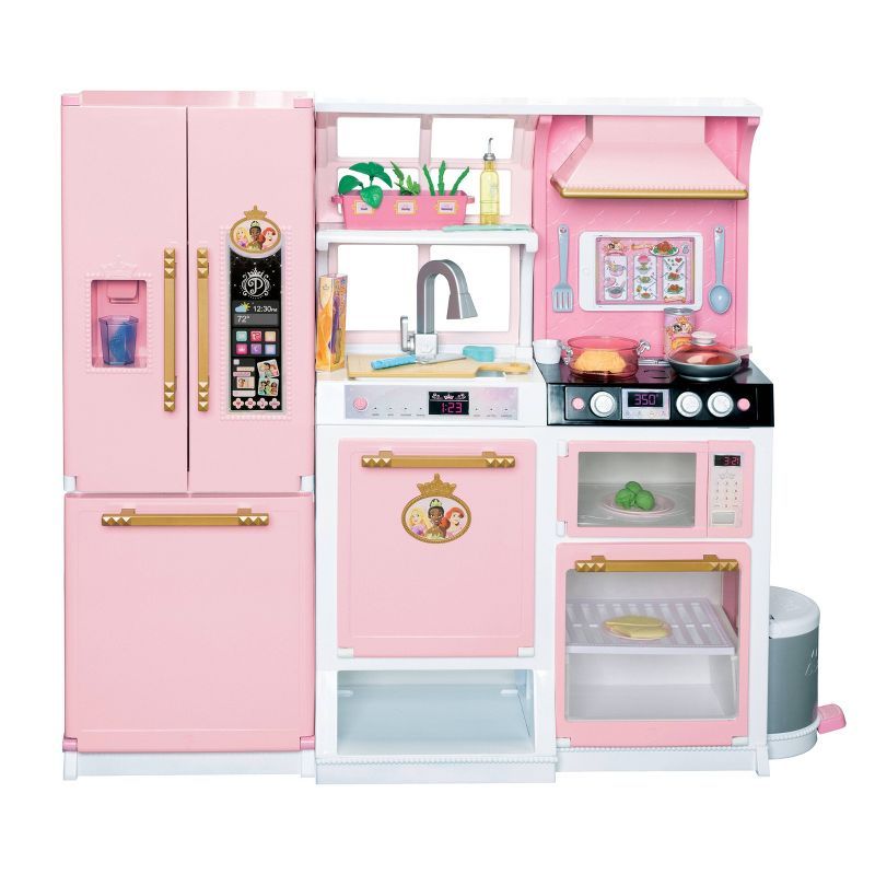 Disney Princess Pink Interactive Gourmet Kitchen with Accessories