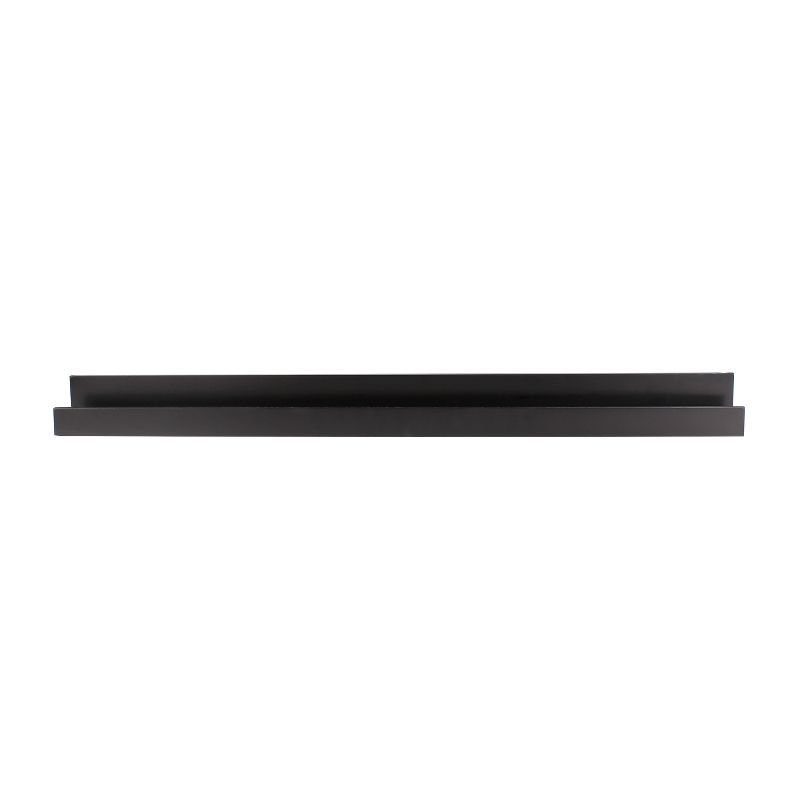 Black 42" Floating Wall Shelf for Living Room/Bedroom
