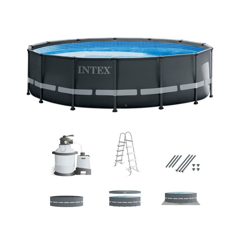 Intex Ultra XTR 14' x 42" Round Above Ground Pool Set with Filter Pump