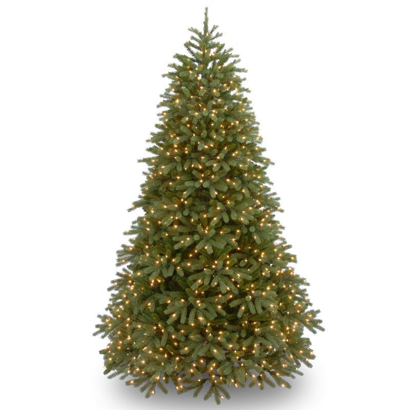 6.5' Green Fir Artificial Christmas Tree with Dual Color LED Lights