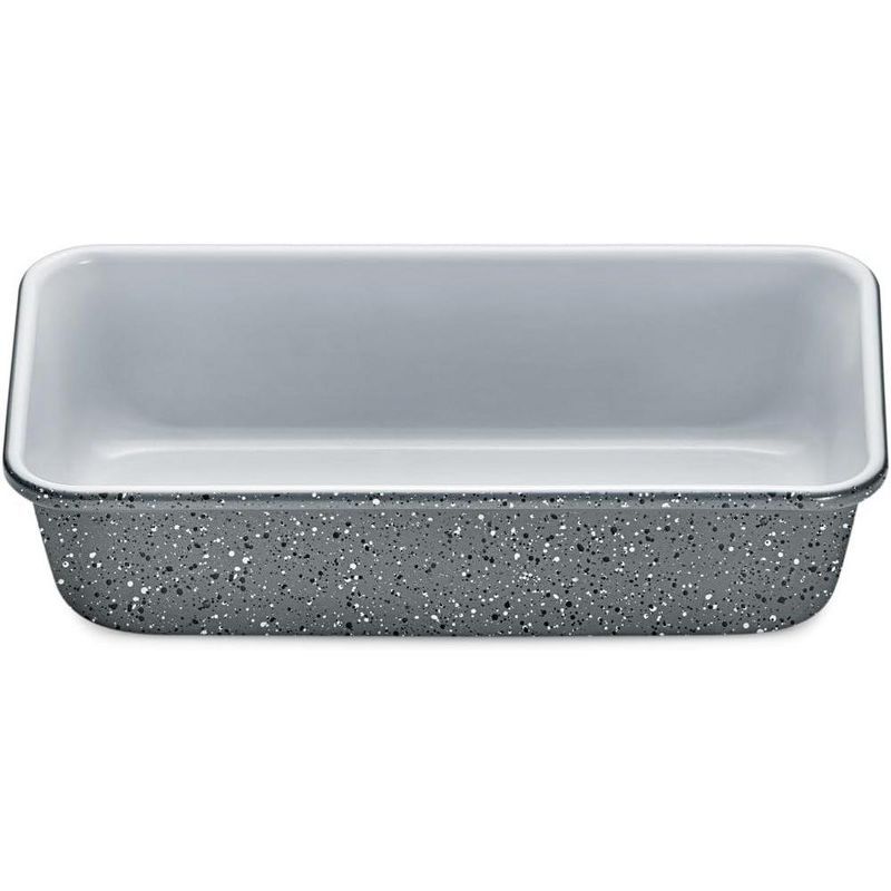 Gray Speckled Aluminized Steel Non-Stick Loaf Pan