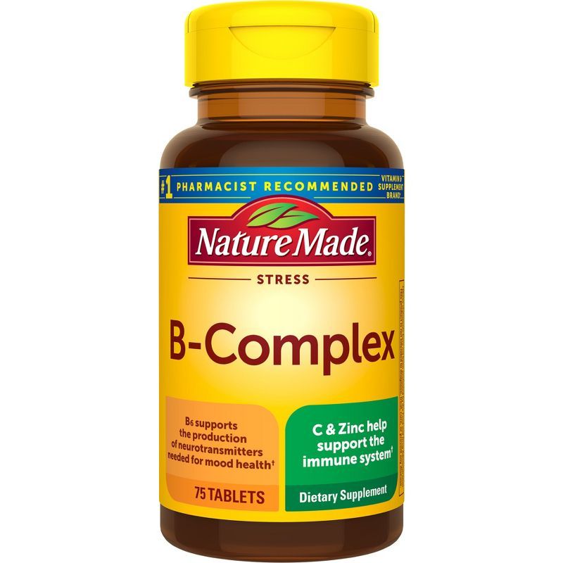 Adult Gluten-Free B Complex with Vitamin C & Biotin Tablets