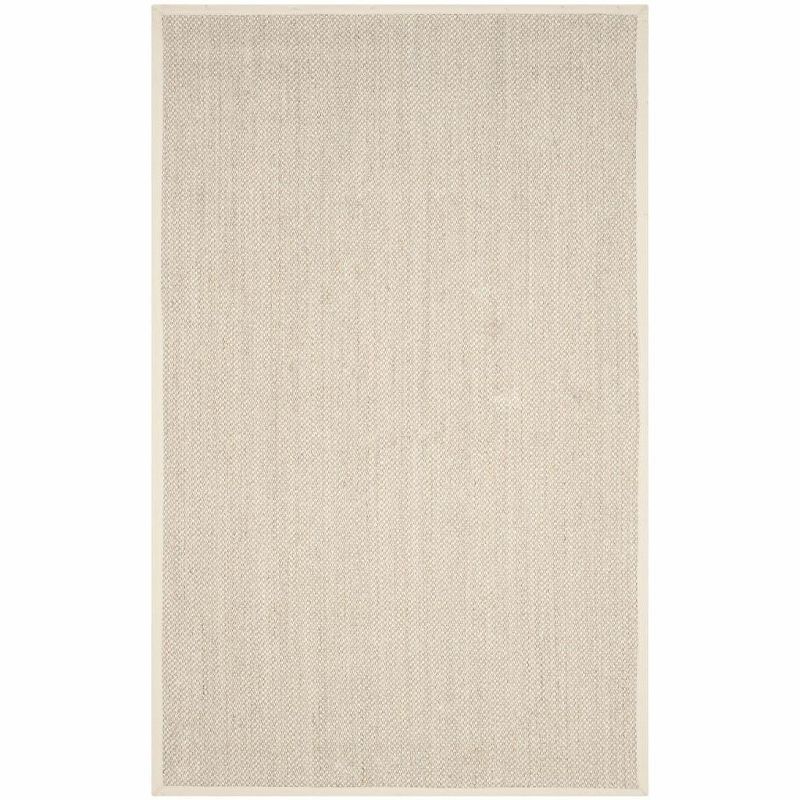 Marble Beige 5' x 8' Handmade Flat Woven Area Rug