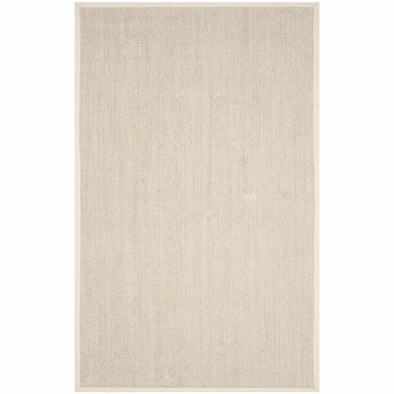 Marble Beige 5' x 8' Handmade Flat Woven Area Rug