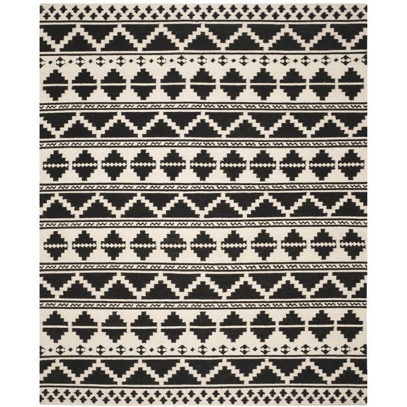 Aderinsola Flatweave Wool Southwestern Rug