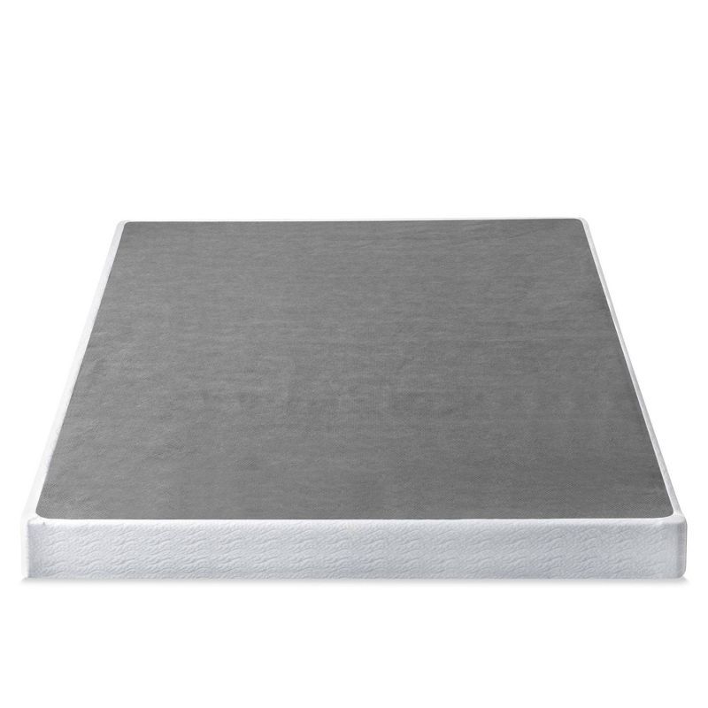 Full Size Gray Metal Smart Box Spring with Quick Assembly