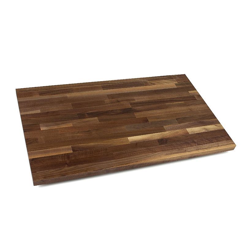 Blended Walnut Rectangular Butcher Block Countertop