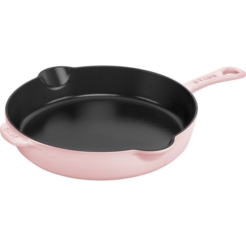 Staub Peony Pink Enameled Cast Iron 8.5-Inch Skillet