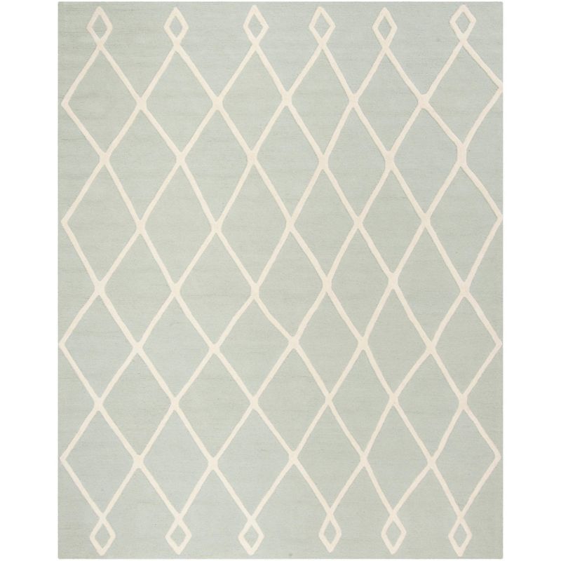 Ivory Bliss Hand-Tufted Wool Kids Playroom Area Rug, 8' x 10'