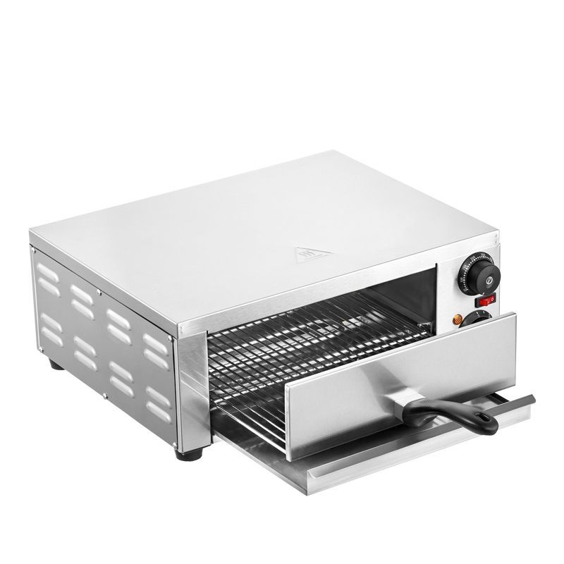 VEVOR 12-inch Stainless Steel Electric Outdoor Pizza Oven with Timer