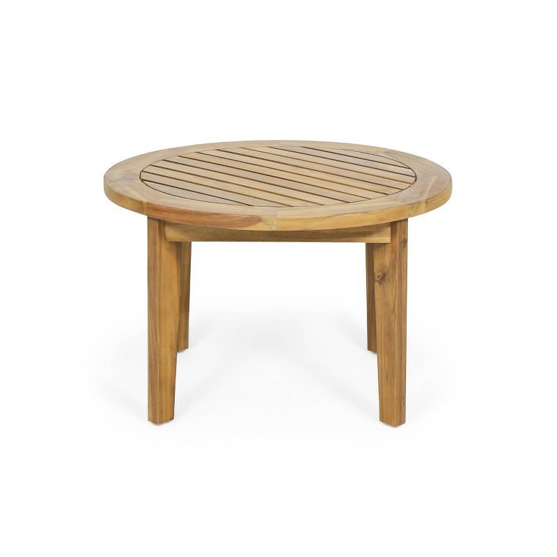 Solano 27'' Teak Acacia Wood Outdoor Coffee Table