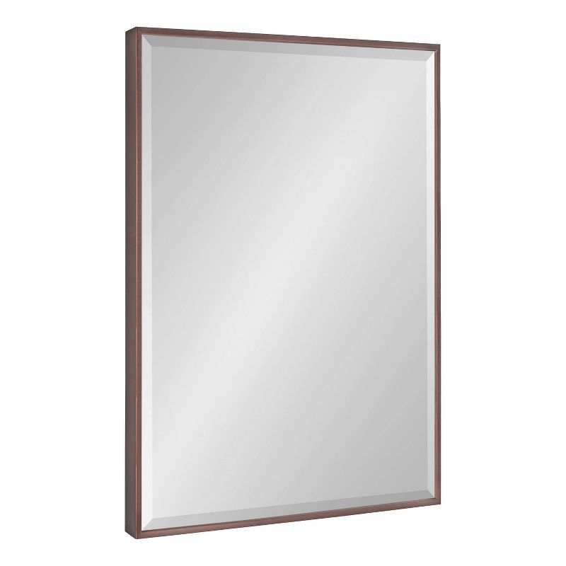 Bronze Framed Full Length Rectangular Wall Mirror