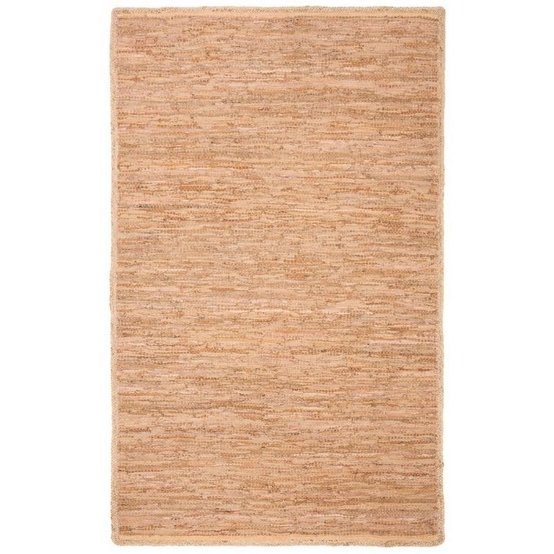 Cape Cod 6' x 9' Camel Natural Wool Cotton Area Rug