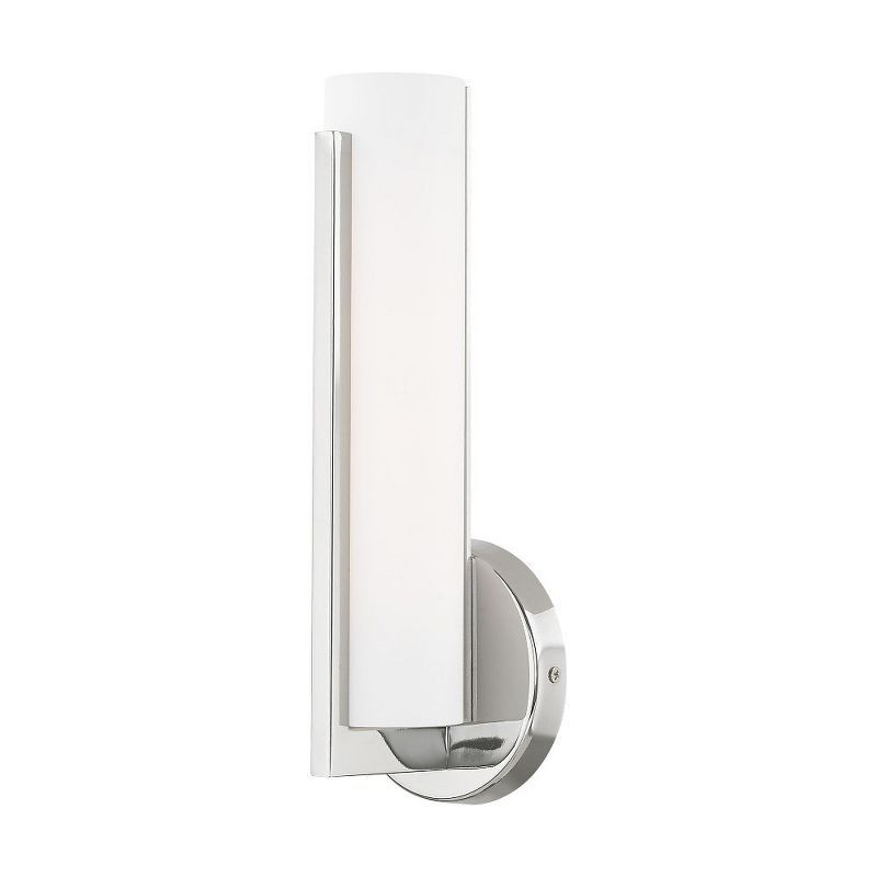 Visby Polished Chrome 10W LED ADA Vanity Wall Sconce