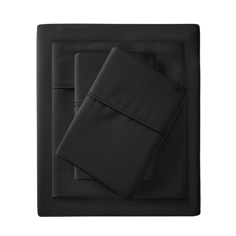 Black Queen 1500 Thread Count Cotton Blend Sheet Set