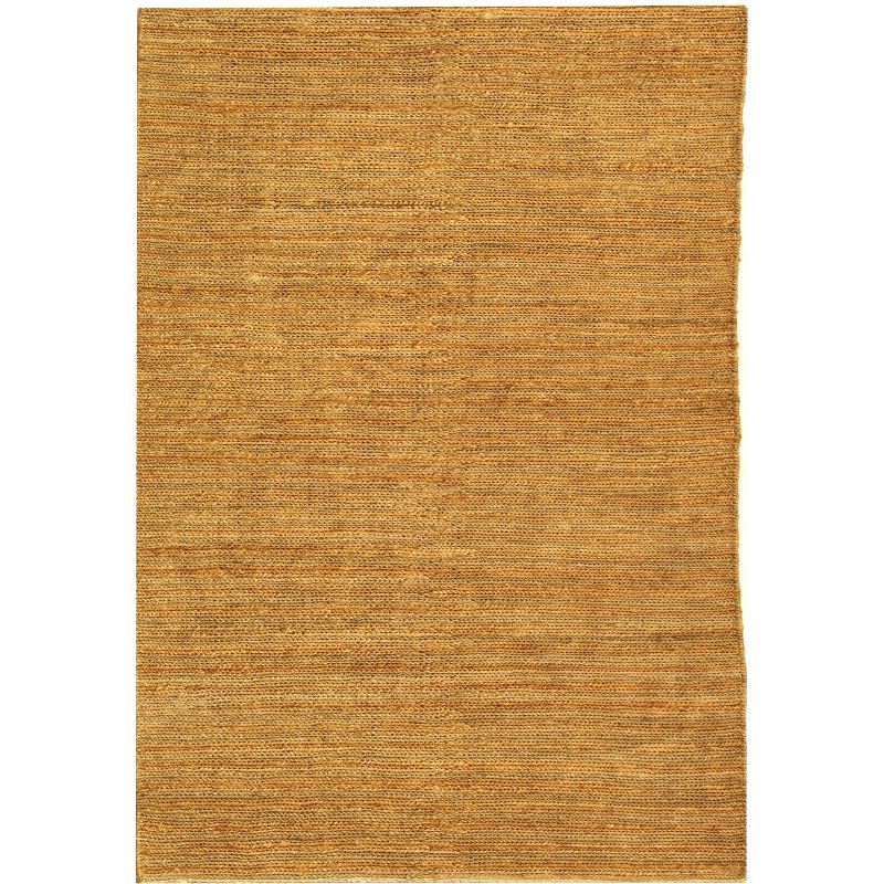 Handmade Natural Jute Rectangular Area Rug, 2' x 3'