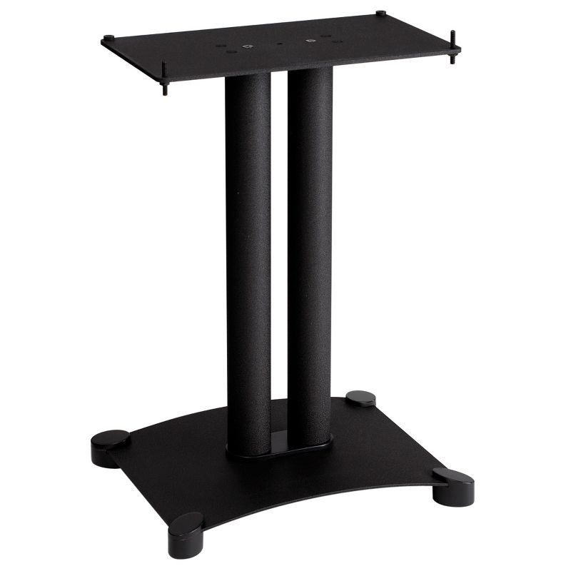 Sanus Black Heavy Gauge Steel 22" Center Channel Speaker Stand