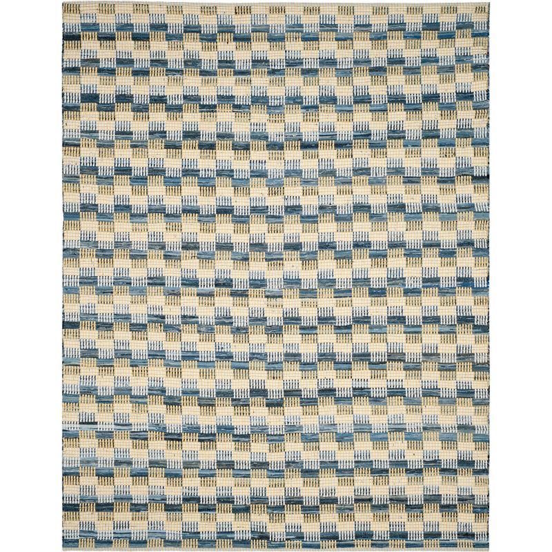 Montauk Gold and Multi Cotton Handwoven 8' x 10' Area Rug