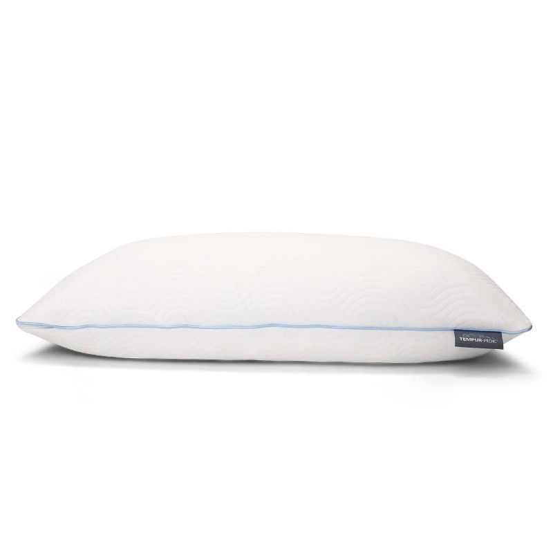 White Adjustable Support Pillow with TEMPUR Material