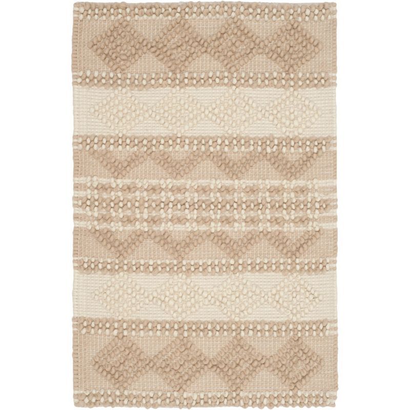 Ivory Coast Hand-Tufted Wool Accent Rug - 27" x 4"