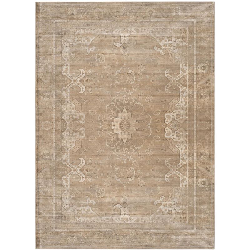 Elegance Revived Mouse Viscose 9' x 12' Hand-Knotted Area Rug