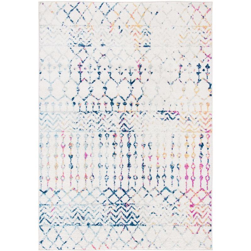 Safavieh Tulum Blue and Ivory 6' x 9' Area Rug