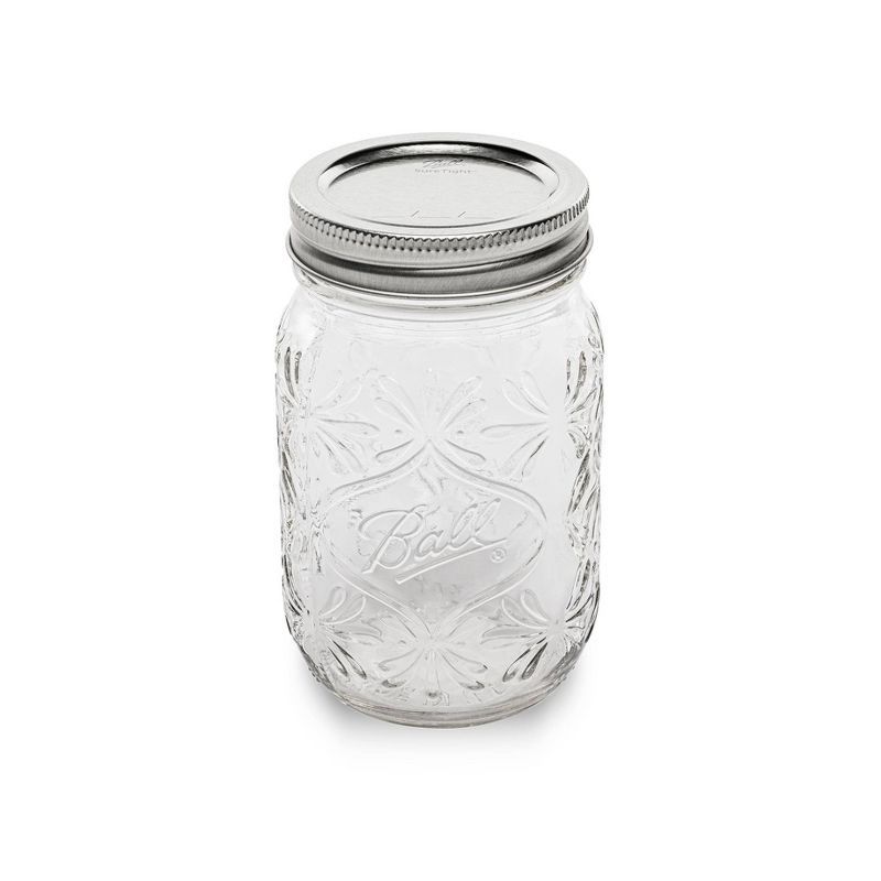 Ball 4-Pack Clear Glass 16oz Anniversary Mason Jars