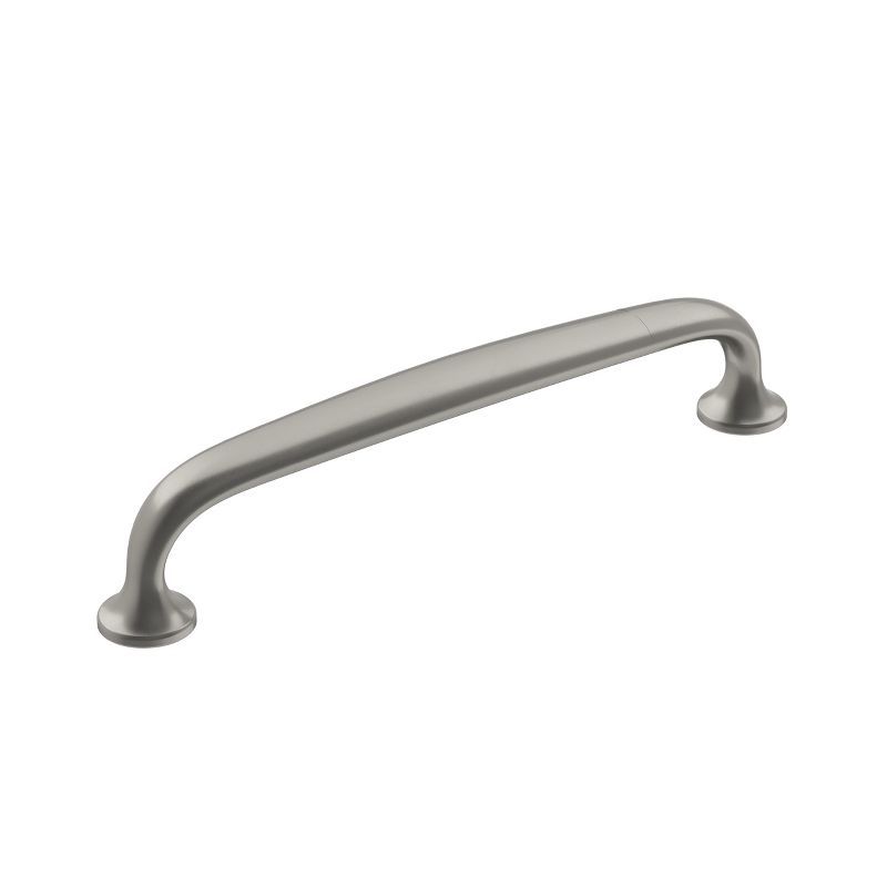 Brushed Nickel Traditional Cabinet Bar Pull with Mounting Hardware