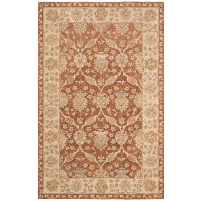 Handmade Light Blue Tufted Wool Rug 72" x 8"
