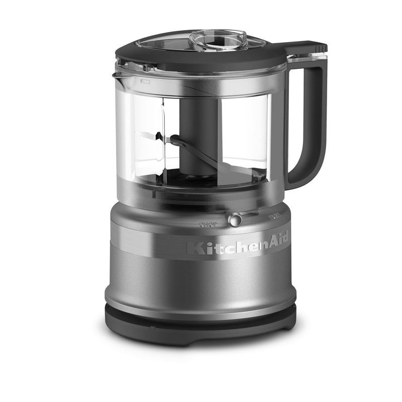 Contour Silver 3.5 Cup Food Processor with Stainless Steel Blade