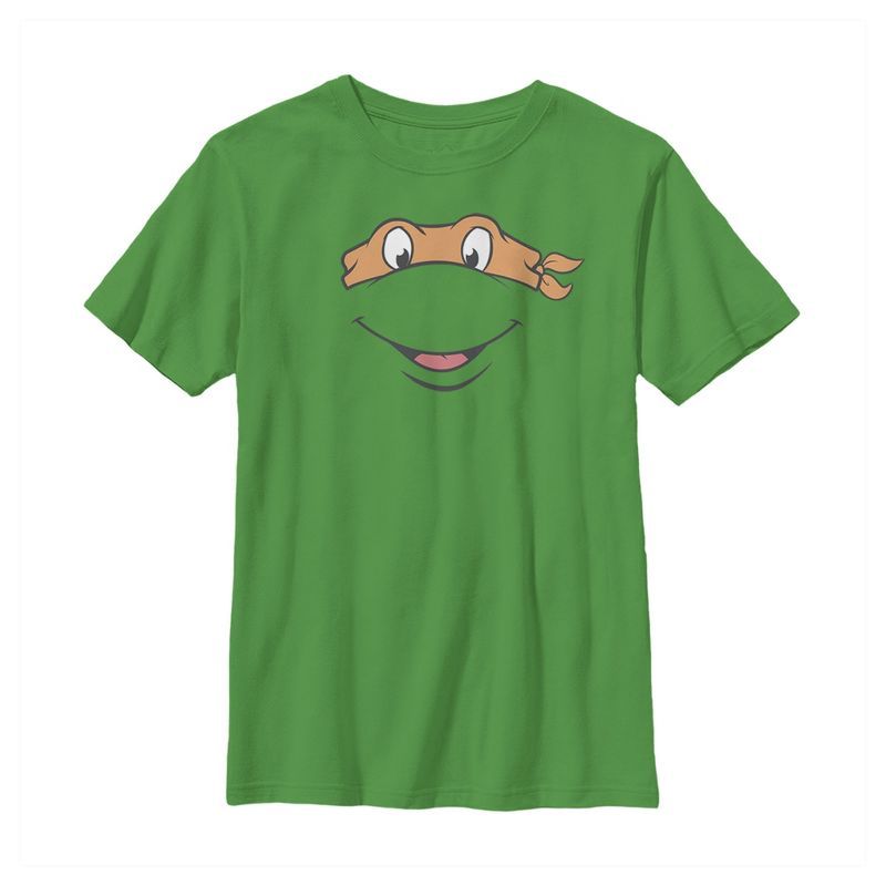 Green Cotton Blend Teenage Mutant Ninja Turtles Boys' T-Shirt