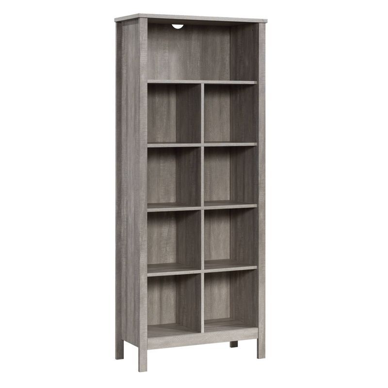 Gray 65.75" Tall 9-Cube MDF Bookcase