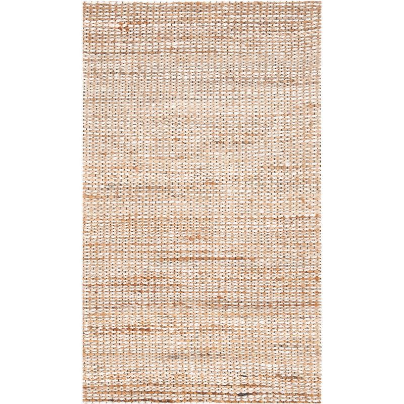 Marbella Natural Ivory Hand Woven Flat Weave Rug 3' x 5'