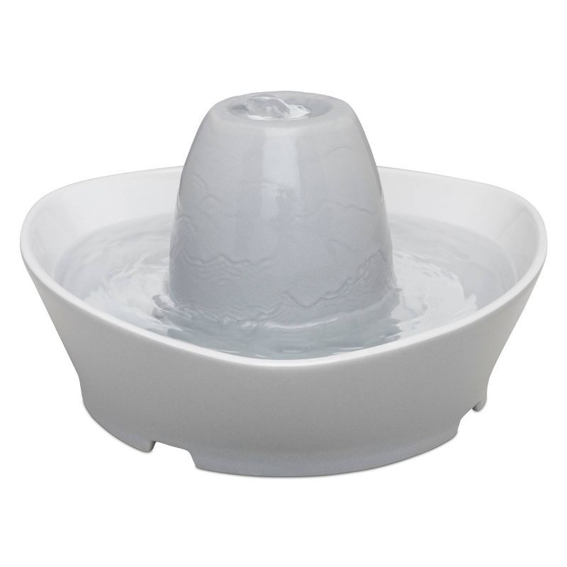 PetSafe Whisper-Quiet Ceramic Pet Water Fountain, 60 Oz