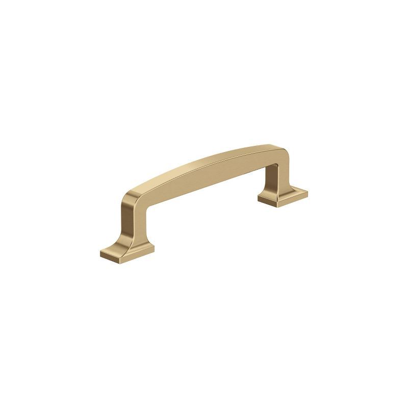 Champagne Bronze 3-3/4" Cabinet Drawer Pull with Mounting Hardware