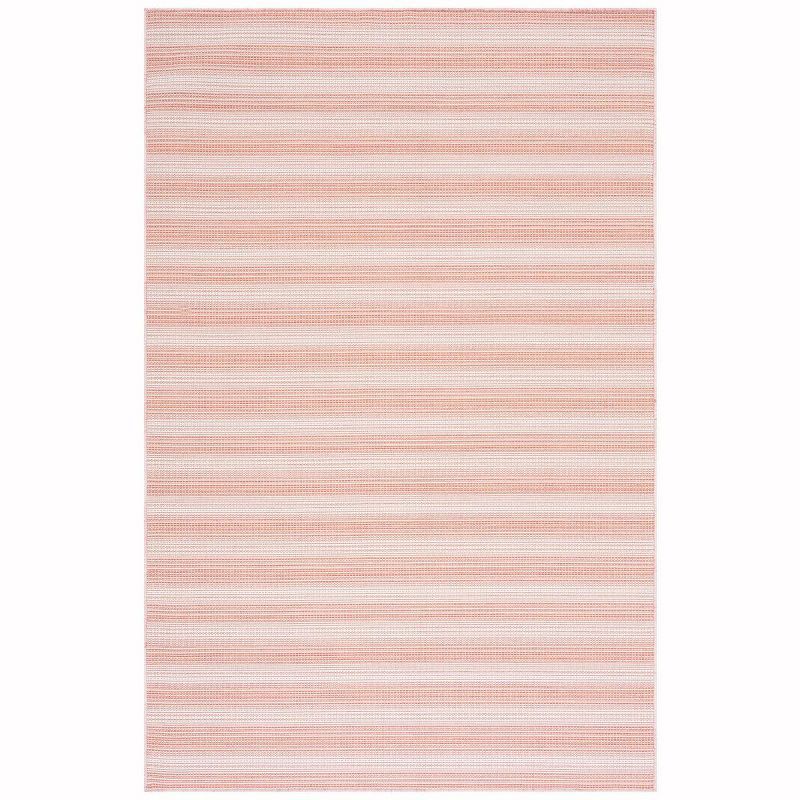 Terracotta Rectangular 4' x 6' Indoor/Outdoor Area Rug