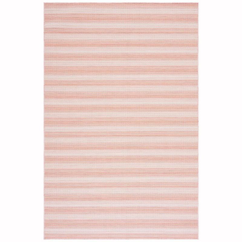 Terracotta Rectangular 4' x 6' Indoor/Outdoor Area Rug