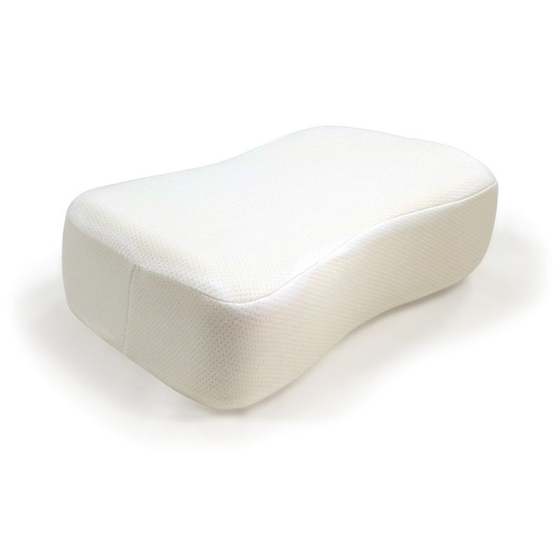 Travel Size White Memory Foam Side Sleeper Pillow