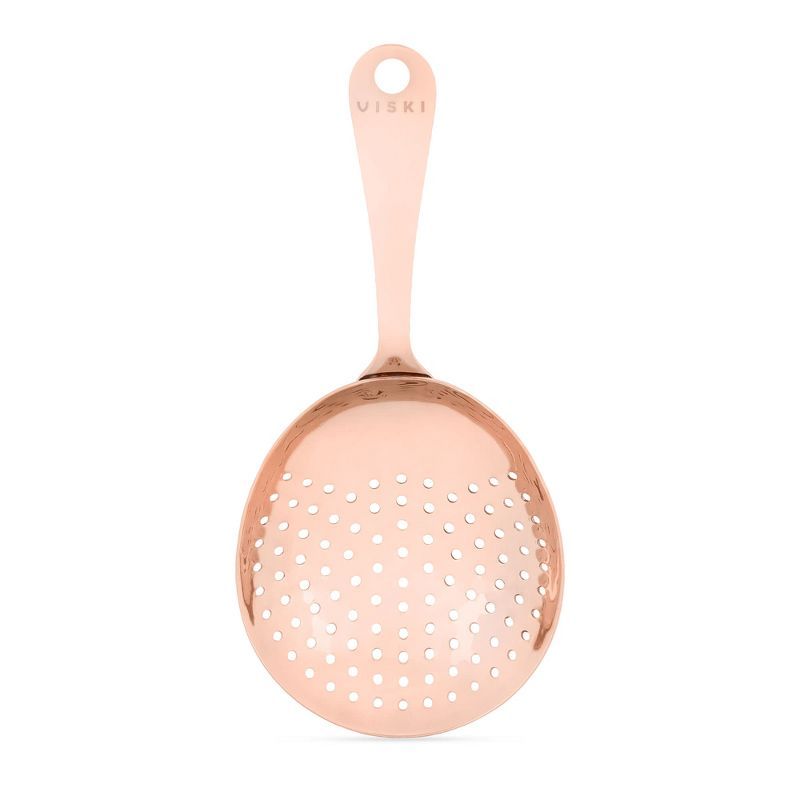 Summit Copper Stainless Steel Julep Cocktail Strainer