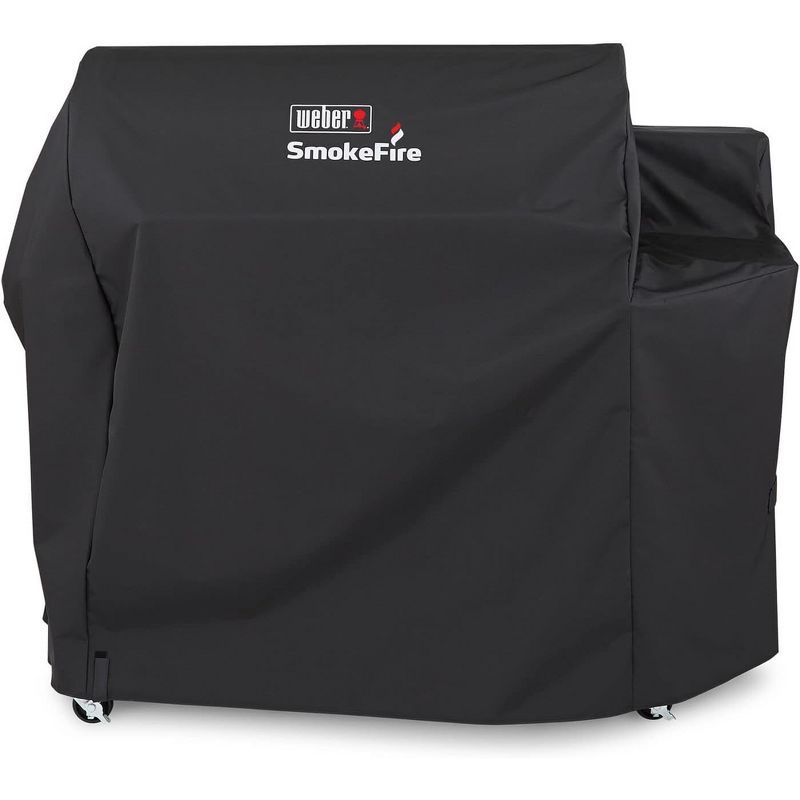 Weber SmokeFire Black Weather Resistant Grill Cover for EX6 Series