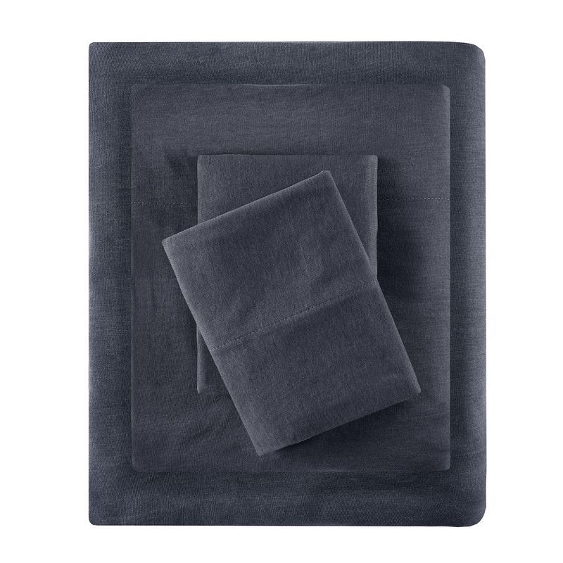 Cotton Blend Jersey Knit All Season Sheet Set