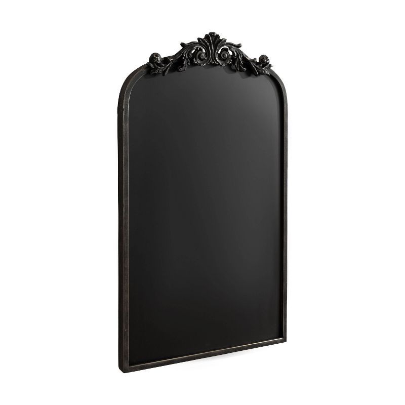 Arendahl Black Ornate Magnetic Chalkboard with Vintage Frame