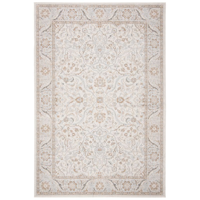 Isabella Blue Hand-Knotted Synthetic 8' x 10' Area Rug