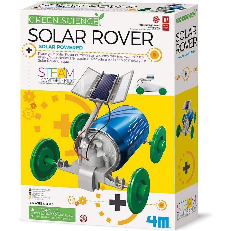 4M Green Science Solar Powered DIY Rover Kit