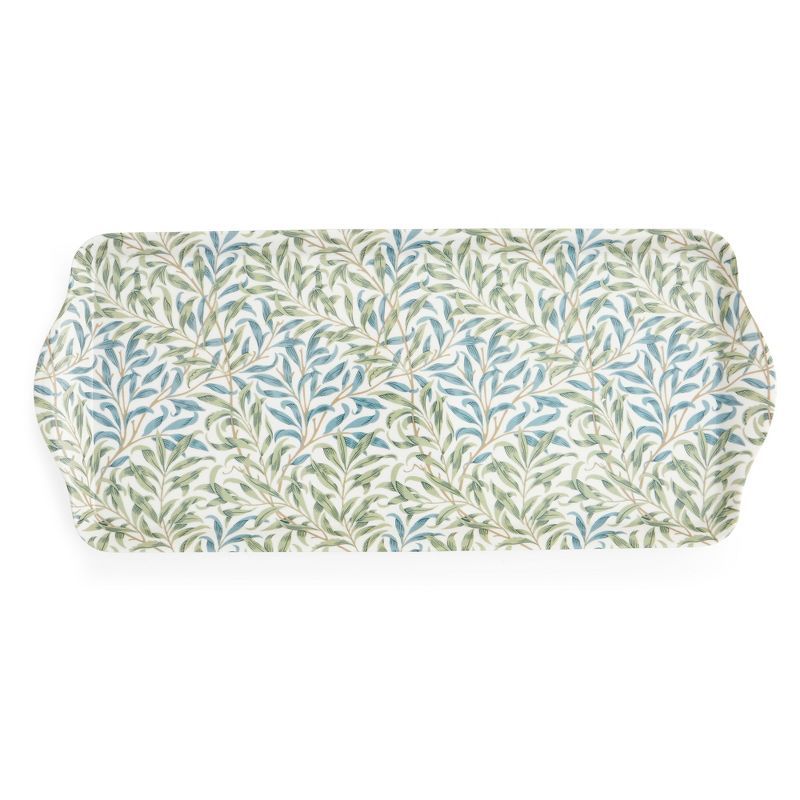 Willow Bough Sage Melamine Sandwich Tray, 15" x 6.5"